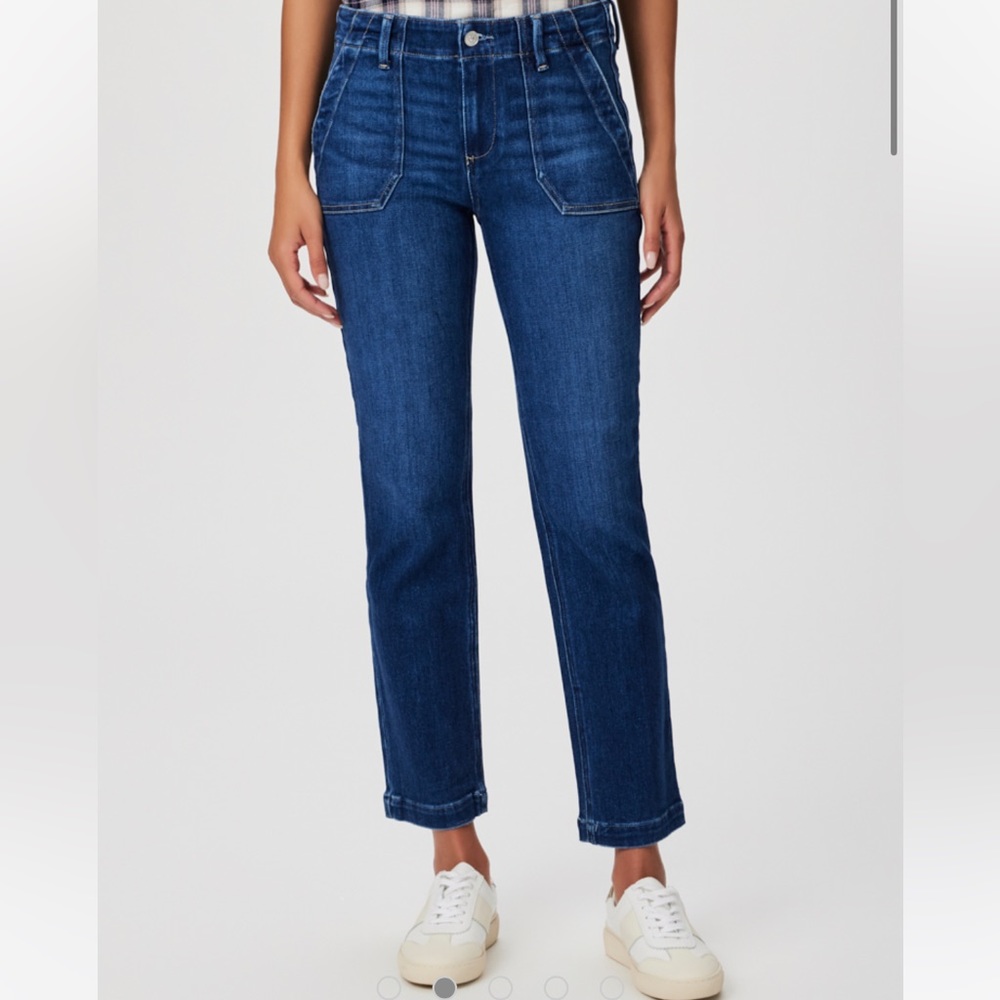 Paige Mayslie Straight Ankle Jean